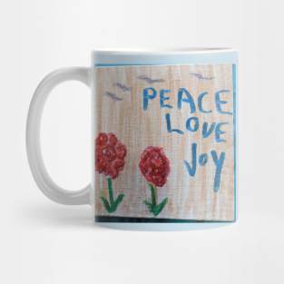 Peace and love Mug